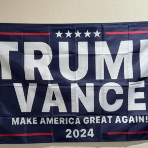 Trump Vance, trump, flags, 2024