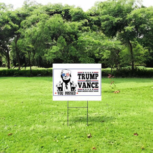 Trump Yard sign Trump Vance 2024 Yard signs