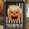 Trumpkin Garden Flag Halloween Trump Yard Sign Make Halloween Great Again Flag Only Trump Supporter Flag Trump Halloween Flag