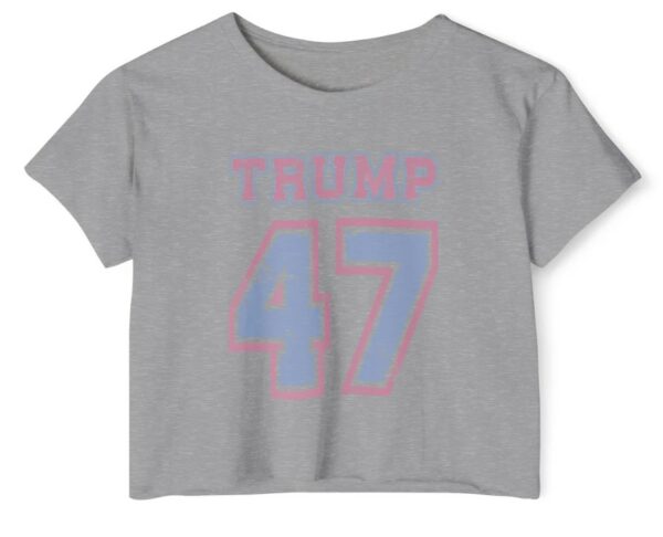 45 47 Trump Crop, Trump Vance 2024, Juniors Trump shirt, Women for Trump 2024, Women MAGA 2024, Trump shot fight, Support Trump CROP top