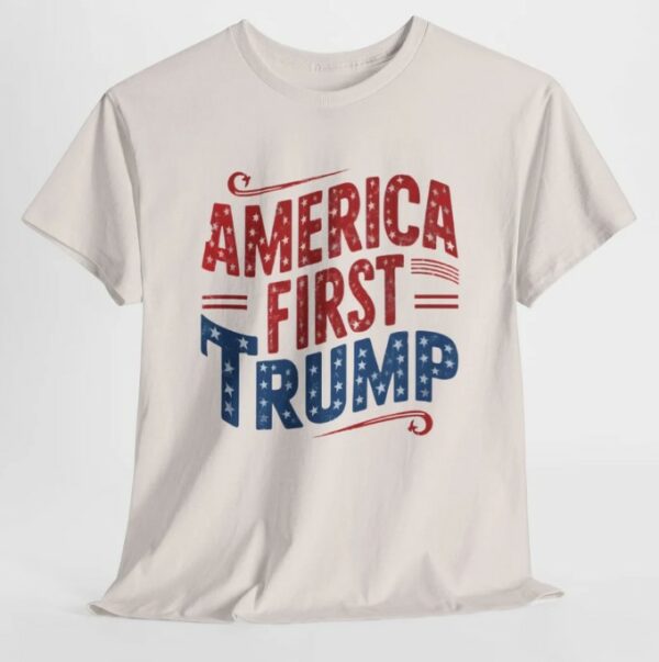 America First Trump Shirt, Trump 2024 Shirt, Republican Gift, Patriotic Shirt, Unisex Tee1