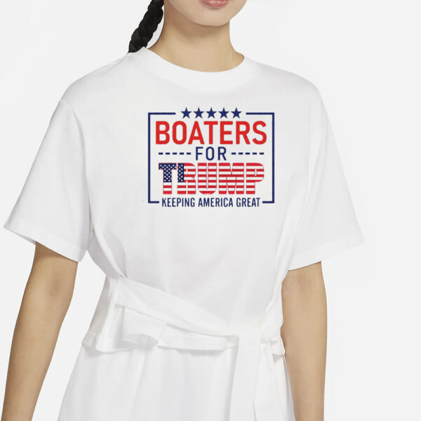 Boaters For Trump T-Shirt