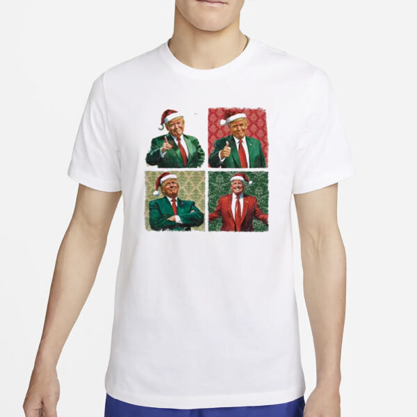 Boho Christmas Trump png, Happy Holidays png, Merry Vibes png, My President, 2024 Trump png t shirts