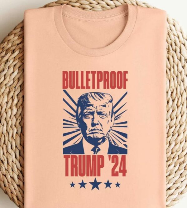 Bulletproof Trump 2024 Shirt,Donald Trump Shirt,Trump 2024,Election Shirt , Shooting Pennsylvania , Republican Shirt , Trump Rally1