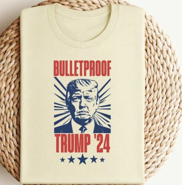 Bulletproof Trump 2024 Shirt,Donald Trump Shirt,Trump 2024,Election Shirt , Shooting Pennsylvania , Republican Shirt , Trump Rally3