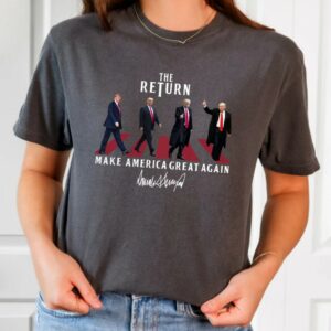 Comfort Colors The Return Make America Great Again-Trump Walking Shirt for Shirt and More, Trump Shirt Beetles Funny Trump Shirt, Trump 20241