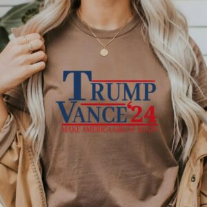 Comfort Colors Trump 2024 Shirt, Trump Vance 24, Trump 2024 Election, JD Vance Shirt, MAGA Trump 2024, Never Surrender Donald Trump T-Shirt