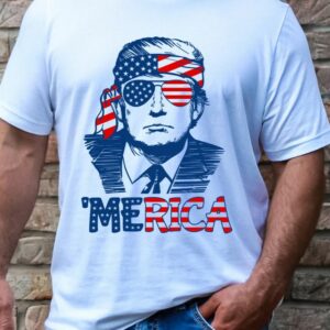 Custom 4th of July Shirt,Trump 'Merica Shirt,Trump Shirt,4th of July Shirt,American Shirt,4th of July party,Independence Day,Patriotic tee3