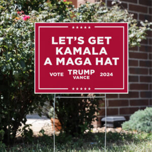 Custom Political Yard Sign, 2024 Presidential Election, Funny Trump Yard Sign3