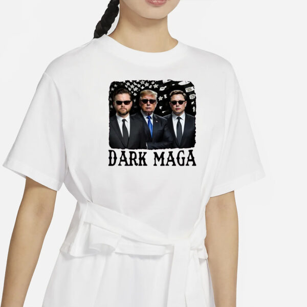 DARK MAGA JD Vance Trump Elon Musk T-shirts