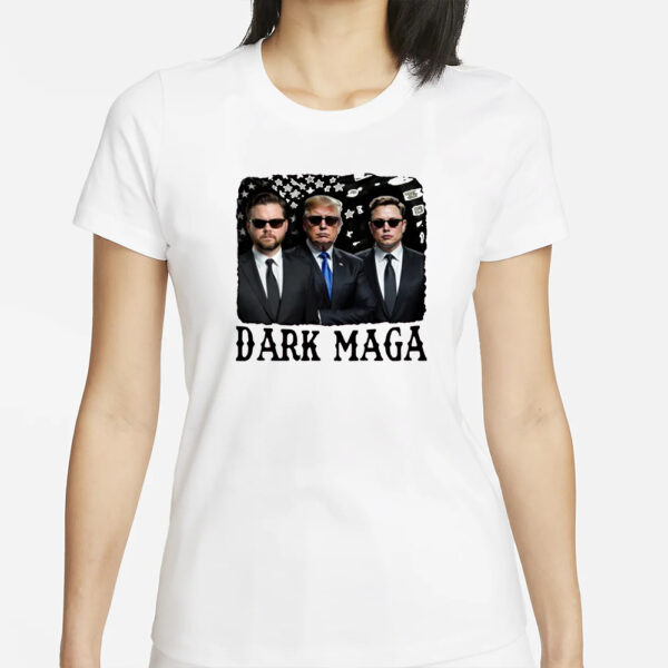 DARK MAGA JD Vance Trump Elon Musk T-shirts1