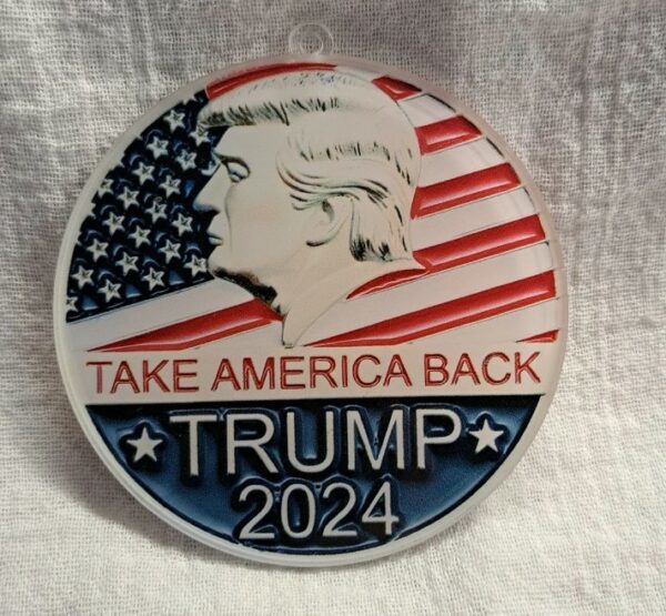 DONALD TRUMP ORNAMENT Novelty Maga 2024 Presidential Candidate Funny Support