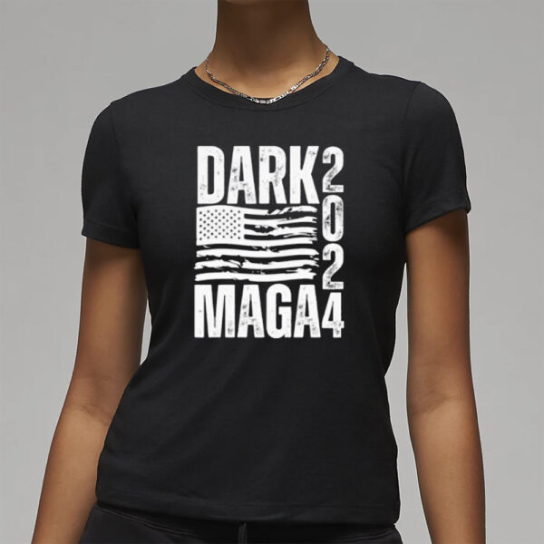 Dark Maga 2024 Trump Elon Musk Black T-Shirts3