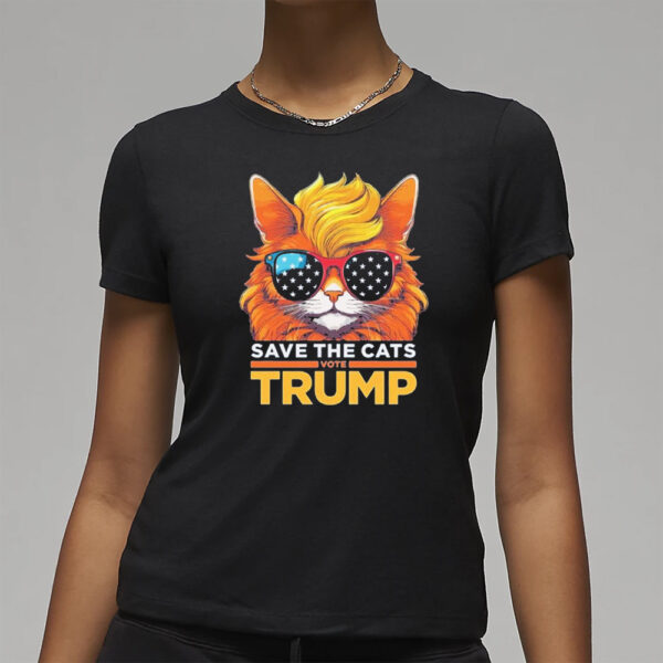 Design Save The Cats Vote Trump Shirt3