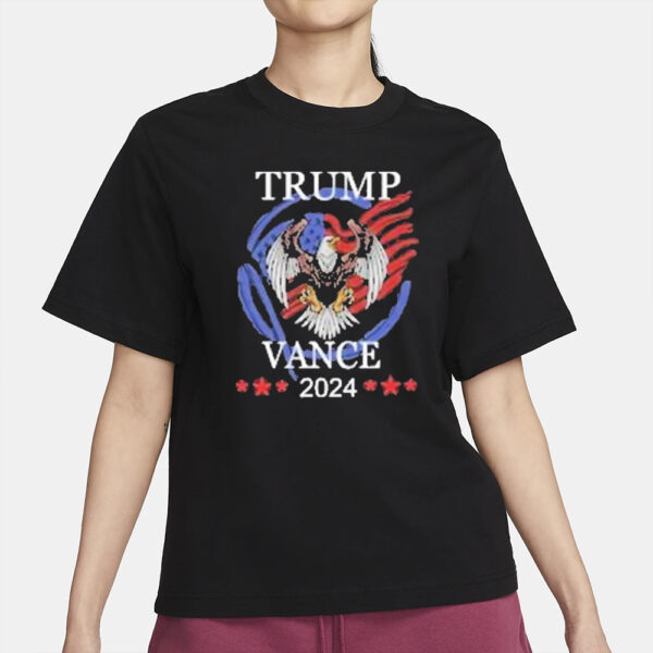 Design Trump Vance T Shirt Donald Trump Vance 2024 Shirt Make America Great Again Shirt Trump Shooter Shirt Trump 2024 T Shirt2