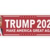 Donald Trump 2024 Car Magnet Political Car Decal Patriotic Bumper Sticker Republican Campaign Merchandise Conservative Gift Election 2024