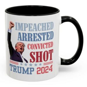 Donald Trump Mug 11oz, Trump Lovers Gift, Trump for President 2024, Trump Merch1