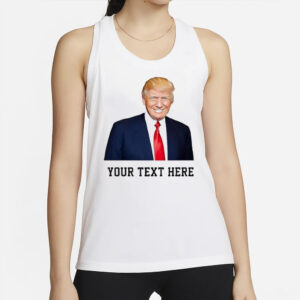 Donald Trump Shirts Mugshot Tee Personalized with Your Text Trump Customized Tee Trump Mug Shot2