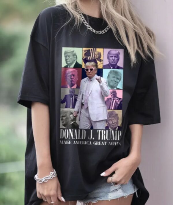 Donald Trump The Eras Tour Shirt, Trump 2024, Make America Great Again, Republican Tshirt, Trump Unisex Cotton Tee