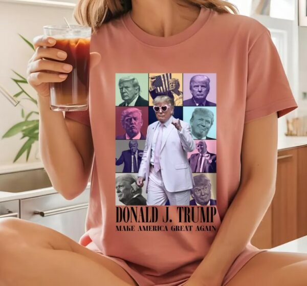 Donald Trump The Eras Tour Shirt, Trump 2024, Make America Great Again, Republican Tshirt, Trump Unisex Cotton Tee1