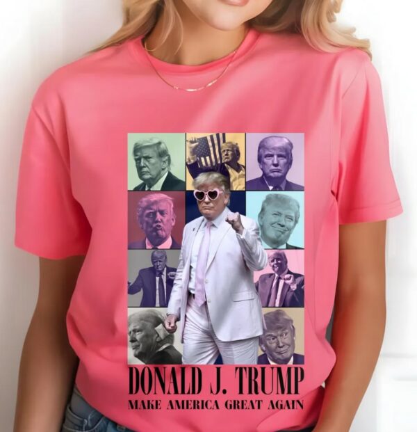 Donald Trump The Eras Tour Shirt, Trump 2024, Make America Great Again, Republican Tshirt, Trump Unisex Cotton Tee2