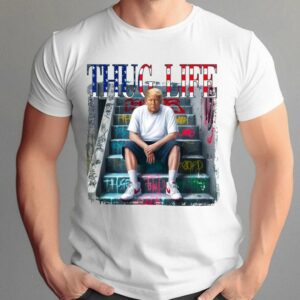 Donald Trump Thug Life Shirt, Patriotic Outfit, Donald Trump Shirt, President Trump, Sarcastic Donald Trump Tee, Funny Trump 2024