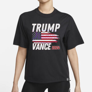 Donald Trump Vance 2024 Flag Maga Shirt1