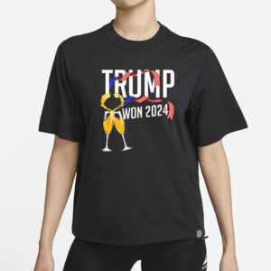 Donald Trump won 2024 election shirt1