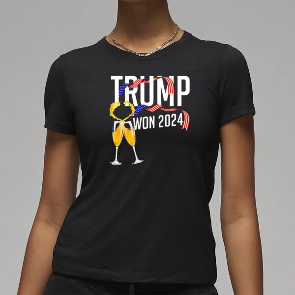 Donald Trump won 2024 election shirt3