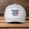 Embroidered Trump 2024 Hat, Make America Great Again Cap, Trump 2024 Trucker Hat, Trump 2024 Hat, Trump Trucker Hat, Adjustable Trump Cap