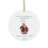 Family Trump Christmas Ornament, Personalized Ornament With Names, 2024 First Christmas Ornament For Family
