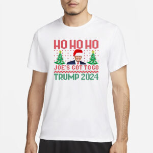 Funny Trump 2024 Christmas Shirt,Sarcastic Trump Xmas Shirt,Anti-Biden T-Shirt2