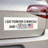 Funny election magnet vote Trump 2024 Kamala election magnet for car funny halloween skeleton magnet PFAS forever chemicals political vote