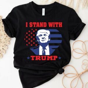 I Stand With Trump Shirt, Trump Shirt, Republican Shirt, Conservative Shirt, Republican Gift, Republican Apparel, Trump 2024 Shirt1