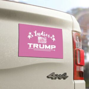 Ladies for Trump Car Magnet - New Trump 2024