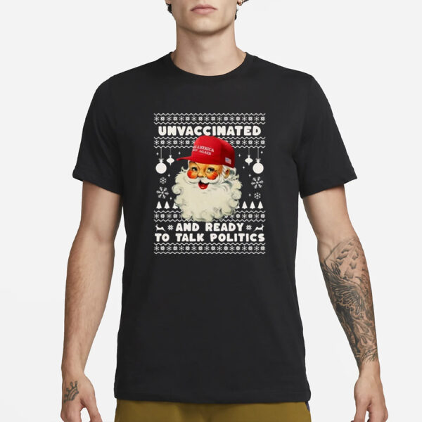 MAGA Santa sweater, Trump Christmas t shirts2