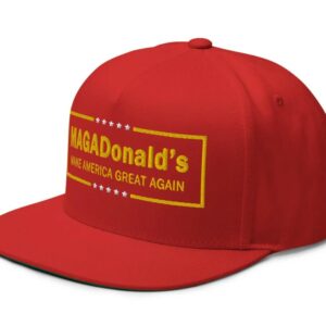 MAGADonald's BigMAGA embroidery Trump hat - RAF COLLECTION1