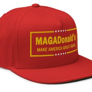 MAGADonald's BigMAGA embroidery Trump hat - RAF COLLECTION2