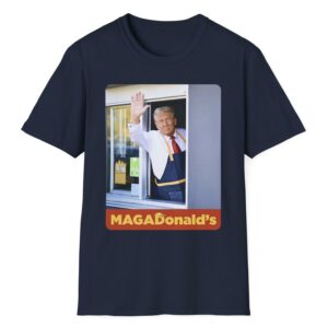 MAGADonald's Unisex Shirt Navy