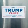 MAGNET - Trump Vance 2024 White Background Magnet - 3 inches