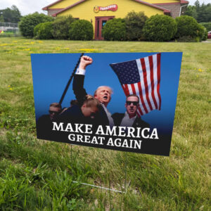 Make America Great Again Sign ,Vote 2024, Republican Yard Sign, Vote Trump1