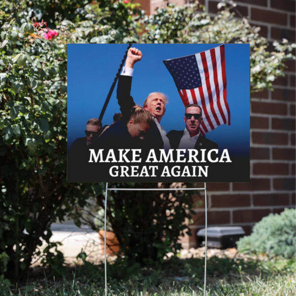 Make America Great Again Sign ,Vote 2024, Republican Yard Sign, Vote Trump5