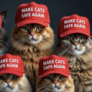 Make Cats Safe Again Hat Cap