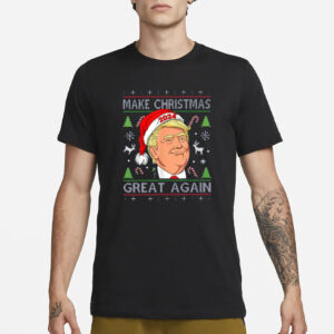 Make Christmas Great Again Ugly Donald Trump Shirt, Trump Gifts, Ugly Sweatshirts2