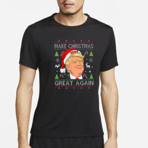 Make Christmas Great Again Ugly Donald Trump Shirt, Trump Gifts, Ugly Sweatshirts3