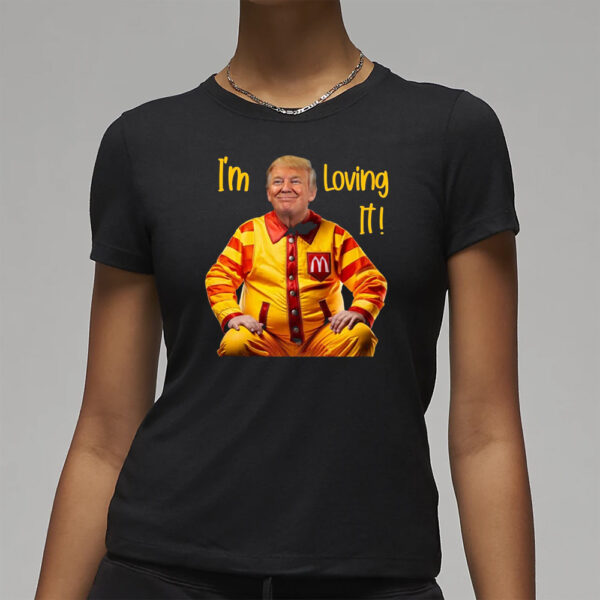 McDonald Trump Shirt, Trump Fries T-shirt, Trump For President Tee3