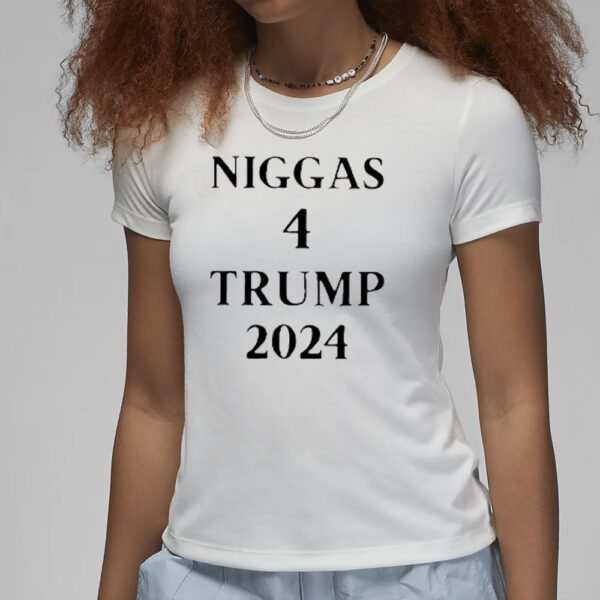 Niggas For Trump 2024 T-Shirt3