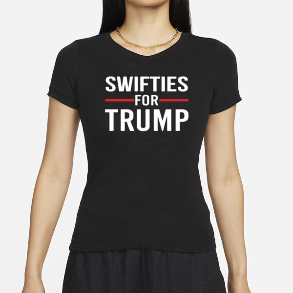 Official Swifties For Trump 2024 president Donald Trump t-shirt