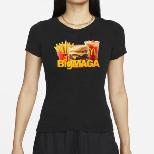 Official Trump McDonald’s BigMAGA Shirt