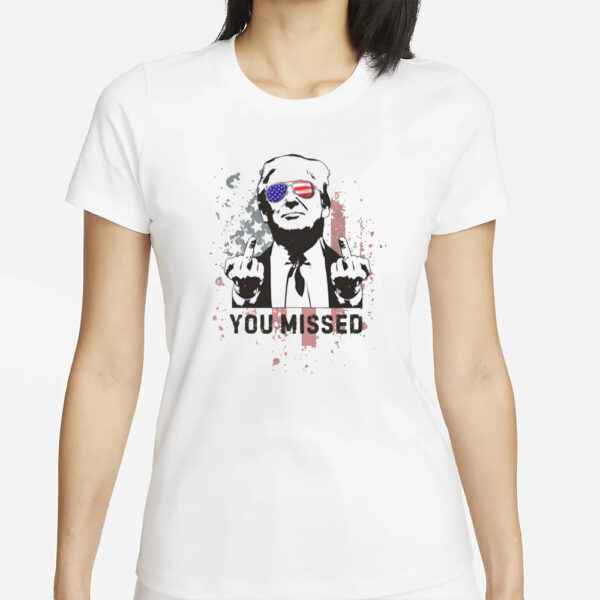 Patriotic Election Tank Missed Me Trump Shirt, Trump Rally Tank Top, Trump Tank Top1